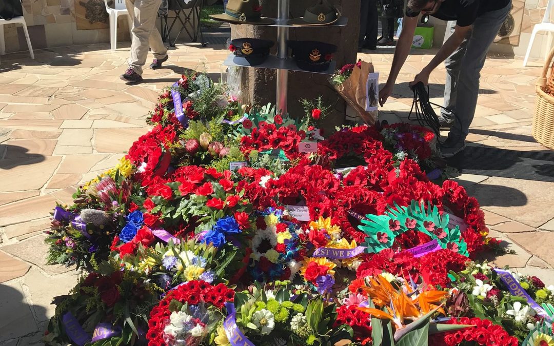 Anzac Service at Runaway Bay
