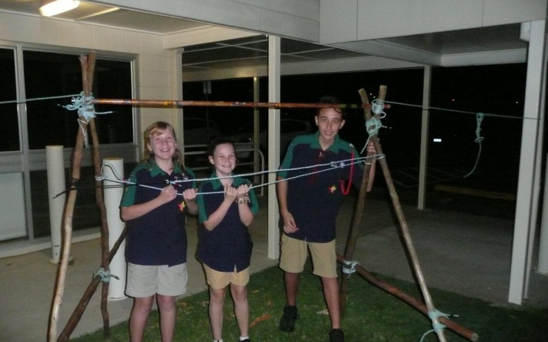 Building Using Knots