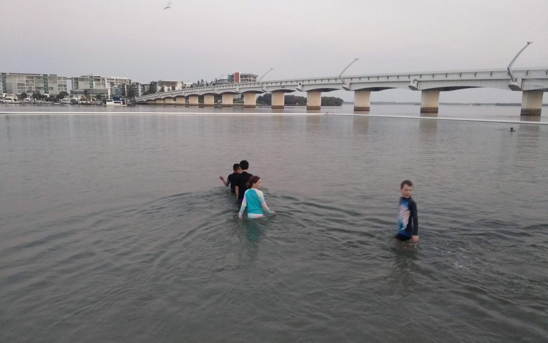 A Quick Dip and Ice Cream