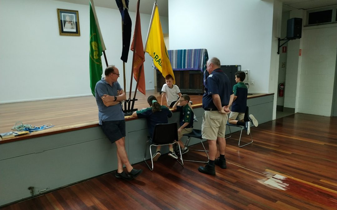 Knots for Queenslander Tents